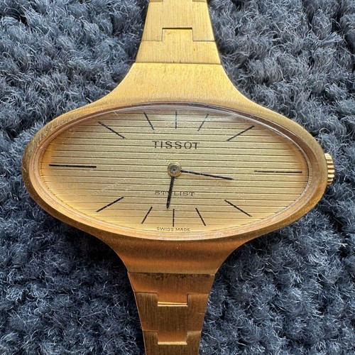 Tissot stylist gold - tissot,
