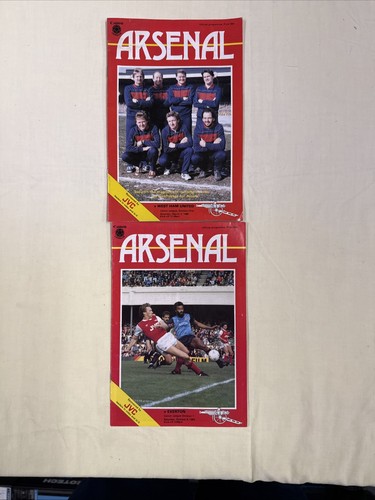 Arsenal football programmes - arsenal,
