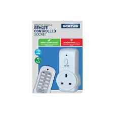 1x Remote Control Mains Socket