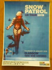 SNOW PATROL Concert poster - Glasgow 2019 music band show tour - Gig memorabilia