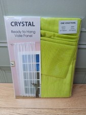 Voile Curtain Panel Slot Top