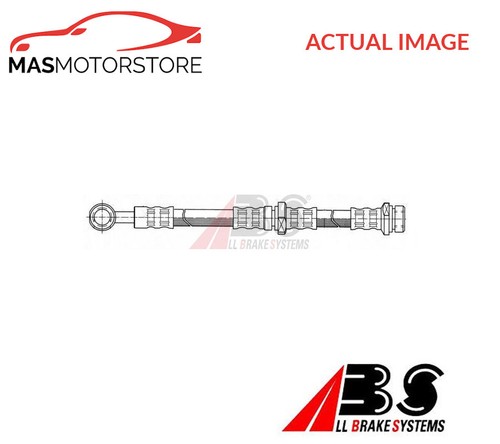 Brake hose line - line, front