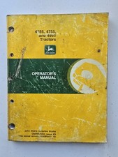 JOHN DEERE 4555 4755 4955 TRACTOR OPERATORS MANUAL