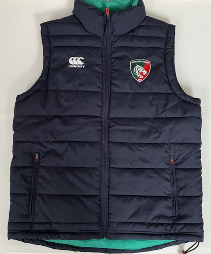 Leicester tigers rugby gilet - leicester,