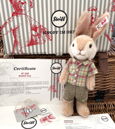 Steiff 2019 rabbit boy ltd - 2019,