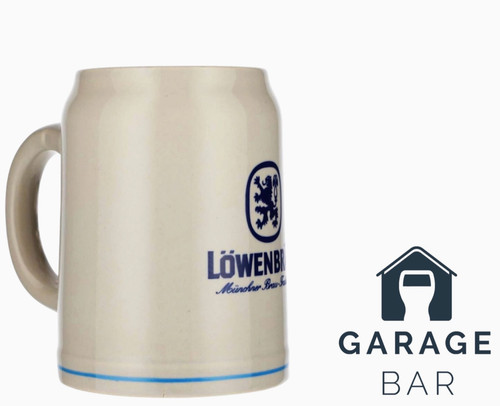 Single lowenbrau beer - lowenbrau, ceramic