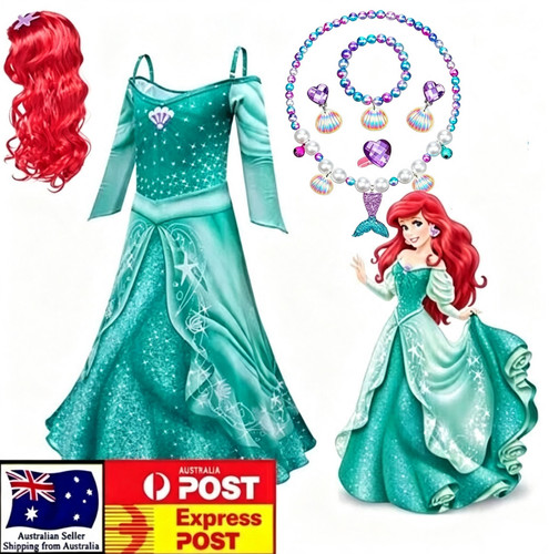 Girls ariel princess mermaid - girls,