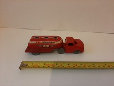 Wells Brimtoy -  Tinplate/plastic friction-powered - Esso Petroleum Tanker