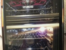 Double built electric oven - double,