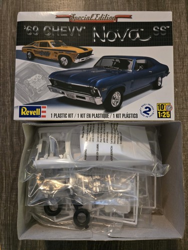 Revell 1969 chevy nova - revell, 2'