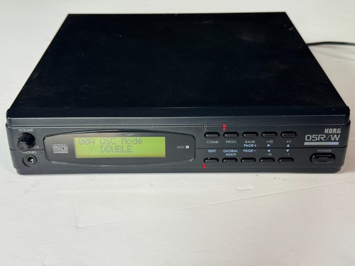 Korg 05r a12 midi - 05r/w,