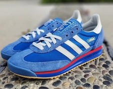 Adidas Originals SL72 RS IG2132 Blue white and red Trim Uk 9.5 NEW BNIBWT. 