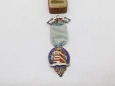 Sterling Silver Enamel Masonic