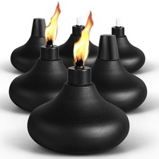 6 PCS Metal Table Top Torches