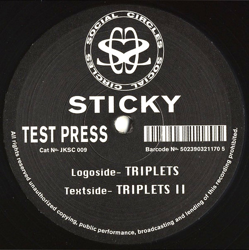 Sticky triplets 12 vinyl - sticky,