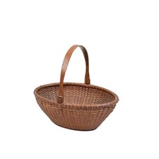 Antique Oval Nantucket Basket