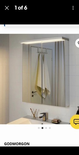 Ikea godmorgon led 60cm wall - ikea,