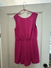 Topshop Women’s Playsuit Size 10 With Lace Back