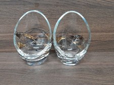 Two Glass Decorative Ornaments