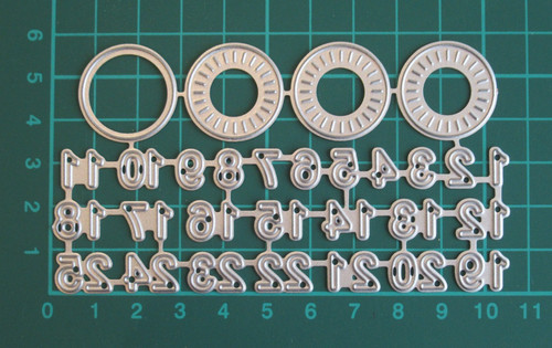 Little numbers metal cutting - little,
