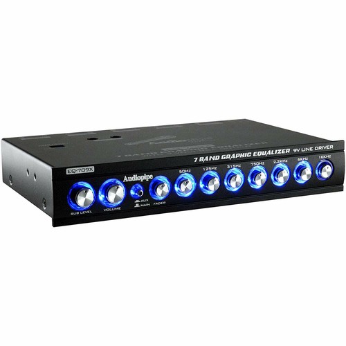 Audiopipe 709x band - eq-709x, 7-band