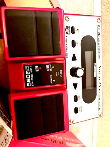 Boss vocal effects - boss, ve-20