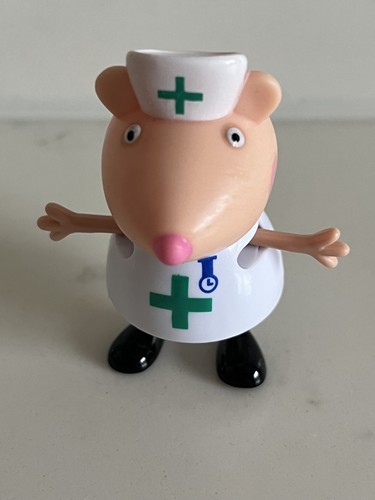 Peppa pig posable figure - pig,