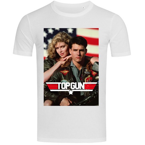 Top gun film poster - 80's,