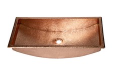 Mexican Crafts Copper Bathroom