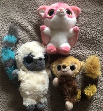 Yoohoo and Friends X 3 Bush Baby Shooga Sugar Glider