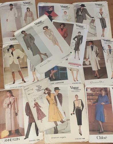 Vogue sewing patterns size - patterns,