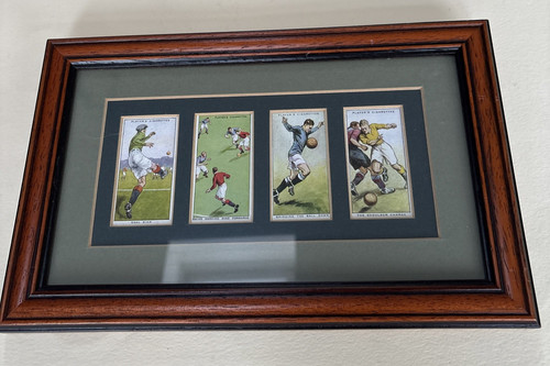 Framed football john player - framed,