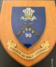 Vintage  Wall Plaque Shield ~