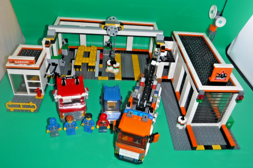 Lego 7642 city - lego, garage