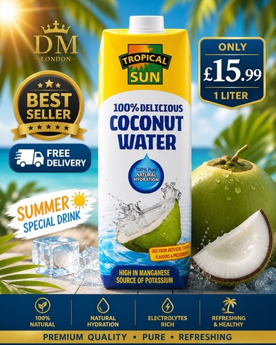 Tropical sun coconut water - sun,