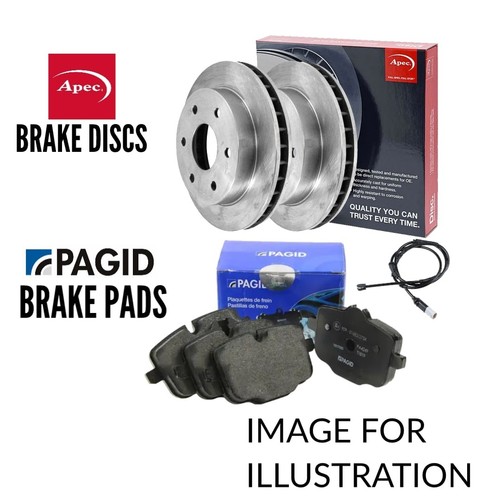 Apec rear discs pagid brake - apec,