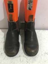 Blundstone leather size 6/ 39 brown womens ankle boots shoes - SG