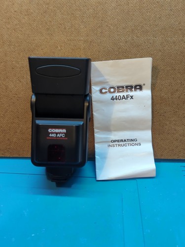 Cobra 440 afc flashgun - afc,