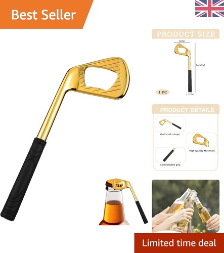 Golf club shape bottle opener - golf,