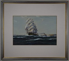Clipper Ship & Pilot boat