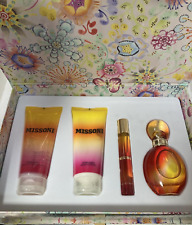 MISSONI 50ML EDT , BODY LOTION 100ML , SHOWER GEL 100ML & PEN SPRAY 10ML