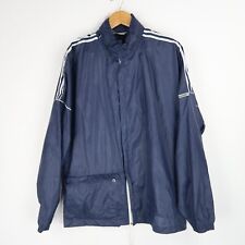 Adidas Vintage Windbreaker Jacket 80's Nylon Cagoule SZ M (T8960)