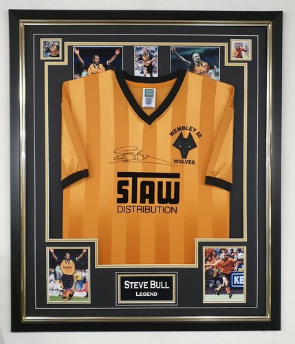 Steve bull signed shirt - signed,