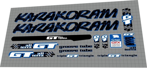 1992 karakoram decal - karakoram,