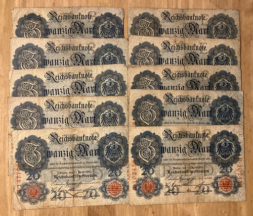 Lot germany banknotes - lot,