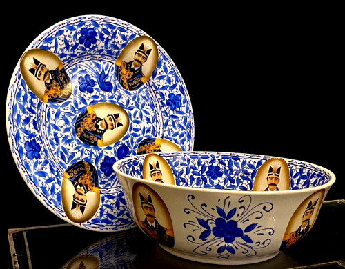 Stunning hand painted shah - stunning, hand-painted