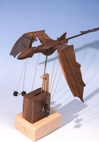 Handmade wooden dragon - wooden,