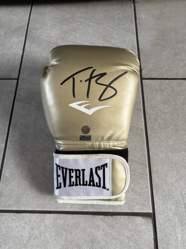Tyson fury signed boxing glove - tyson,
