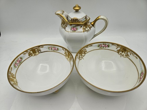 Antique hand painted nippon - antique, hand-painted