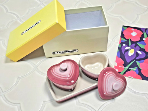 Creuset miniature heart - le,